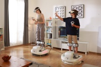 Simulateur de tir VR 360° directionnel pour adultes, équipement de divertissement éducatif d'intérieur, 2 joueurs