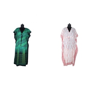 New Arrival <b>Kaftan</b> 2025 Printed Silk Long <b>Size</b> Very Popular in Europe Hand Block Printed <b>Kaftan</b> Handmade Indian Caftan <b>Kaftan</b> - Product Image 1