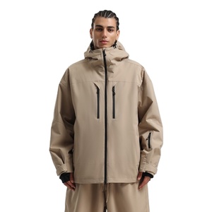 Combinaison <span class=keywords><strong>de</strong></span> <span class=keywords><strong>ski</strong></span> professionnelle américaine pour hommes <span class=keywords><strong>veste</strong></span> coupe-vent imperméable avec fermeture éclair respirante vêtements longs d'hiver pour le snowboard - Product Image 1