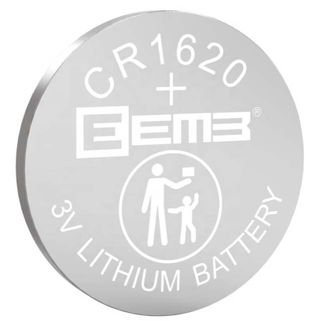 CR1620 Button Battery, 3V Lithium Battery, Suitable for Car Keys, Watches, Remote Controls, Weighing Scales.
