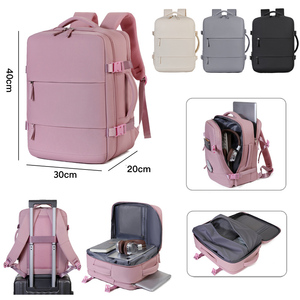 15.6 Inch Waterproof Durable Casual Lightweight Ryanair Cabin <strong>Backpack</strong> <strong>with</strong> Laptop <strong>Compartment</strong> 40x30x20 - Product Image 1