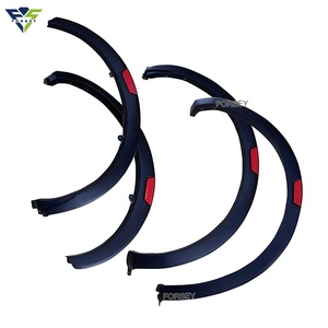 Style d'OEM de fusée d'aile noire mate d'ABS pour Nissan Navara Np300 2021 + passage de roue d'aileron de boue - Product Image 4