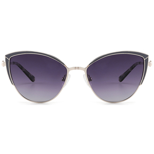 Gafas de sol polarizadas con forma de ojo de gato, unisex, con montura metálica, montura pequeña, gafas de moda vintage para conducir, viajar, playa - Product Image 6