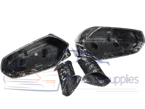 4PCS Coques de rétroviseurs en fibre de carbone sèche pour Aventador LP700-4 720 750 780 SVJ Forgées Pré-imprégnées - Product Image 5