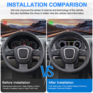 Panel de Instrumentos Digital LCD para Automóvil Navihua, Velocímetro, CarPlay, Tablero Linux para Audi A3 2004-2013 - Product Image 3