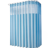 Rideaux de séparation médicaux, rideaux de séparation pour salons de beauté, rideaux d'intimité en forme de U finis en gros