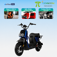 Nouveau Scooter Électrique Urbain IMP 2026 pour Adultes, Moto Électrique à Cadre en Acier, Vélo Électrique à Batterie, Moto Urbaine Motorisée