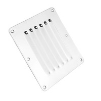 Grille de ventilation carrée en acier inoxydable de qualité marine pour bateau