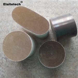 ตัวเร่งปฏิกิริยาแบบรังผึ้งโลหะและเซรามิก Pt/Pd/Rh สำหรับท่อไอเสียรถจักรยานยนต์ - Product Image 6