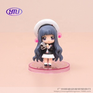 8สไตล์รุ่น Q Cardcaptor <span class=keywords><strong>kinomoto</strong></span> SAKURA Magical Girl หุ่นโมเดลตุ๊กตาเค้กของขวัญอะนิเมะ Chibi clow CARD - Product Image 4