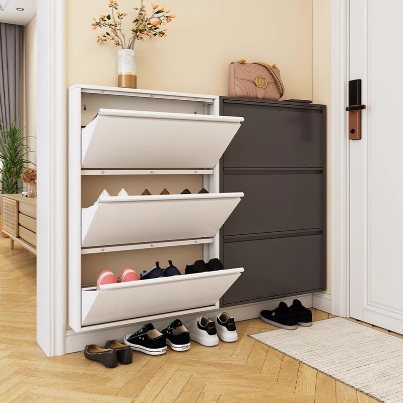 Narrow Storage Shelves Metal Shoe Racks