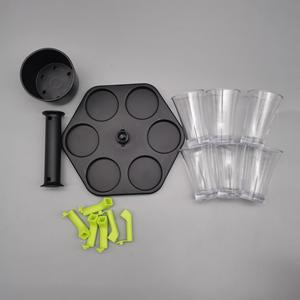Dispensador de 6 vasos para whisky, cerveza, vino, licor, juegos de fiesta, herramientas para beber, accesorios de bar - Product Image 2