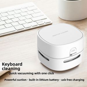 Aspiradora de Mano Pequeña con Logotipo Personalizado, Aspiradora Inalámbrica Portátil Todo en Uno para el Hogar, Mini Aspiradora de Escritorio - Product Image 3