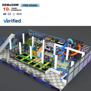 Conception colorée enfants vilain château de terrain de jeu intérieur personnalisé enfants aire de jeu intérieure ensembles de jeu doux aire de jeu intérieure - Product Image 6