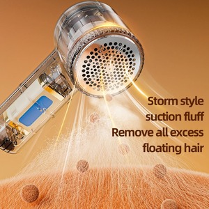 Éliminateur de bouloches électrique portable pour vêtements, rasoir rechargeable pour pulls et tissus en peluche - Product Image 4