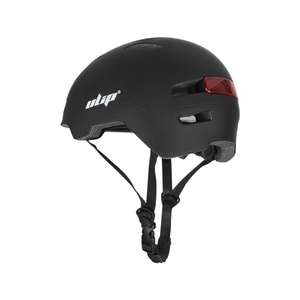 Casco Ulip con Luces LED Delanteras y Traseras, Casco de Seguridad Ajustable para Scooter Eléctrico, Bicicleta, Patineta, Hombres y Mujeres - Product Image 2