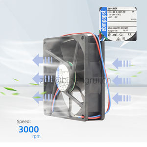 พัดลมระบายความร้อนแบบแกน ebmpapst รุ่น 3414NGH ขนาด 92 x 92 x 25 มม. 9225 24V DC 3W 0.13A 94m3/ชม. 3000 รอบต่อนาที แบบลูกปืน สำหรับอินเวอร์เตอร์ - Product Image 3