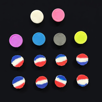 Bouchons en silicone de qualité alimentaire écologiques de 13 mm et 20 mm pour flacons, bouchons colorés pour bouteilles pharmaceutiques, avec logo personnalisé pour laboratoire - Vente en gros