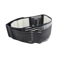 Ceinture de soutien lombaire flexible et ventilée avec large sangle élastique, couche intérieure en maille respirante, fermeture pour protection lombaire