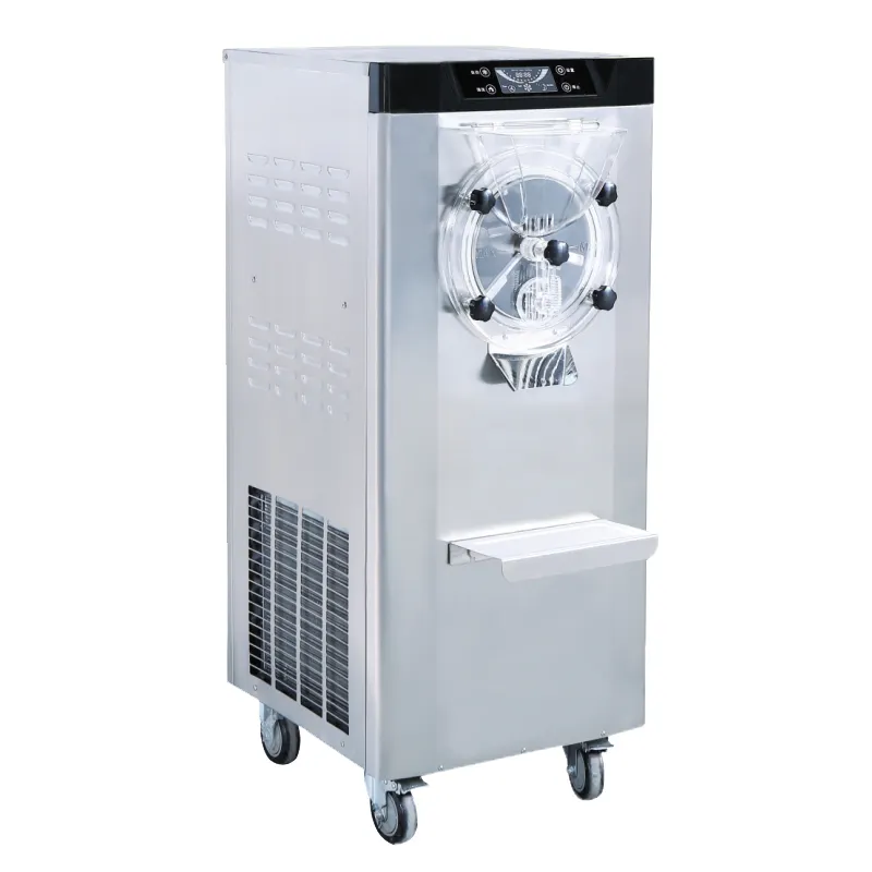 Ice Cream Maker Commercial Automatic Icecream Gelato Making Hard Ice Cream Machines For Food Truck Ice Cream Roll Business