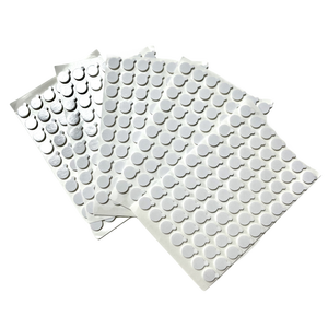 Autocollants en mousse blanche à adhésif sensible à la pression pour mèches de bougies en cire de soja, avec conception imprimée pour la fabrication de bougies - Product Image 2