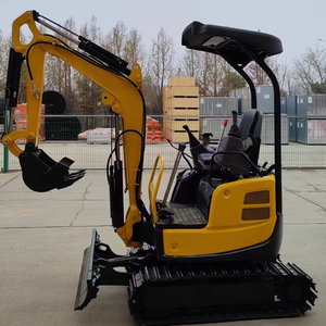 Miniexcavadora de orugas de 2.2t de gran venta en 2026 con motor y componentes Hengli para excavación de bases, 1 año de garantía - Product Image 1
