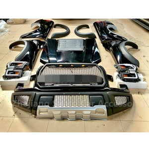 อุปกรณ์เสริมสำหรับรถกระบะ F150ชุดดึงหน้ากันชนสำหรับ <span class=keywords><strong>Ranger</strong></span> <span class=keywords><strong>Xls</strong></span> 2021อัพเกรด F-150ชุดบอดี้แร็ปเตอร์