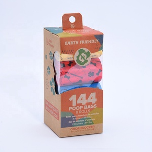 Venta al por mayor Eco-Friendly HDPE <span class=keywords><strong>EPI</strong></span> <span class=keywords><strong>4</strong></span> rollos desechables biodegradables bolsas para caca de perro - Product Image 5