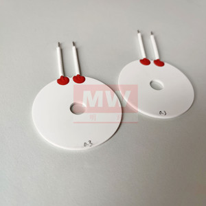 Elemento riscaldante piastra disco riscaldante pannello in ceramica allumina a bassa tensione - Product Image 3