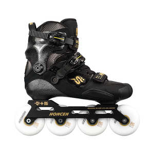 Patins à roulettes en ligne OEM avec botte en fibre de carbone pour adultes, légers, pour la course, la vitesse, l'agressivité, le freestyle et le slalom - Product Image 1
