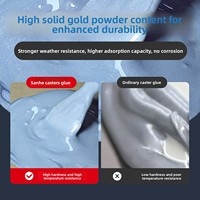 Résine Époxy 1:1 AB Colle Résistante à la Chaleur Pâte de Réparation Métallique Colle Magique Industrielle pour Bricolage Métal Liquide Haute Résistance