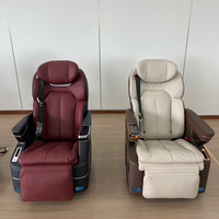 Siège de capitaine en cuir de luxe avec accoudoir réglable pour Maybach/Vclass/Vito/Metris/W447/Sprinter Van MPV SUV