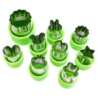 Accessoires de cuisson Mini emporte-pièce cœur ours emporte-pièce emporte-pièce fruits légumes et pics alimentaires ensemble pour décorer les aliments