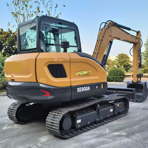 Miniexcavadora de 6T Más Vendida, Compacta, con Giro de Cola Cero, Alta Eficiencia Hidráulica, Modelo XE60GA, Lista para Envío, para Construcción y Agricultura - Product Image 1