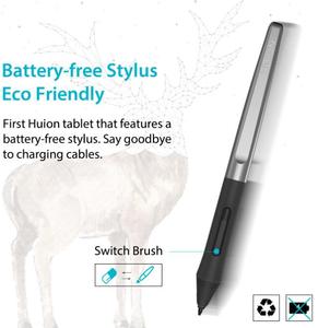 Huion H640P Online-Unterricht Bildung Meeting Schreiben Digitaler Stift Zeichentablett - Product Image 2