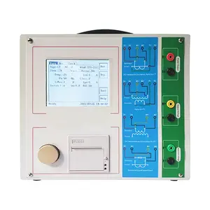 휴대용 각종 빈도 방법 현재 변압기/잠재적인 변압기 ct/pt 호쾌한 곡선 해석기