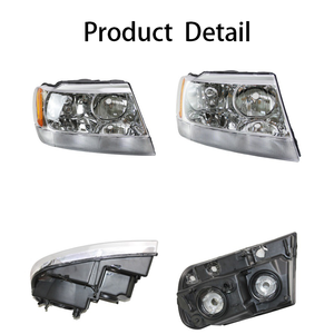 Prix avantageux pour les accessoires de voiture Grand Cherokee 1999-2004, phares LED modifiés, feux de jour DRL, lampe torche - Product Image 6