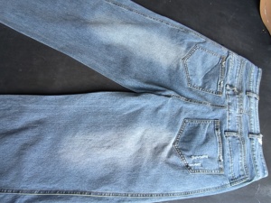 جينز ضيق للرجال جينز ممزق جينز مطاطي مريح كاجوال سراويل جينز للرجال بمشدودات ضيقة تناسب الجسم مخصص غسيل الشركة المصنعة جينز للرجال - Product Image 6