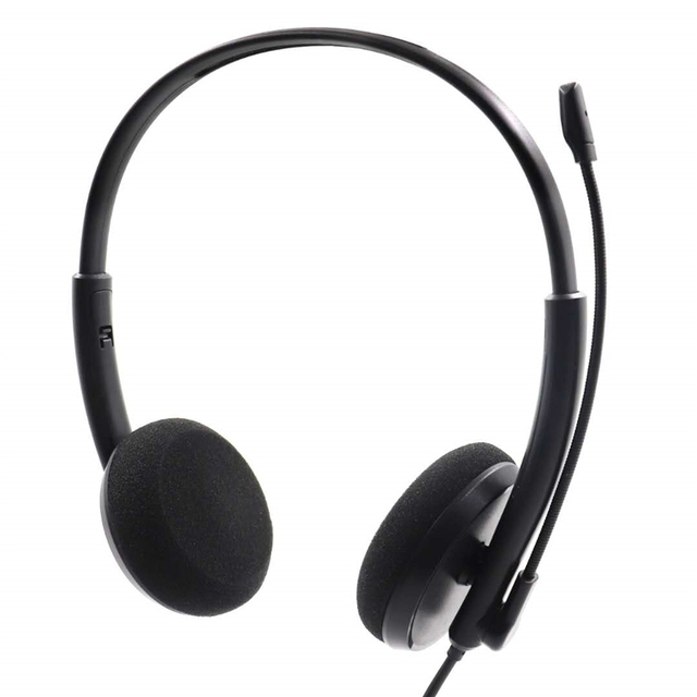 No.1 Sale Computer Head Wearing Call Center USB Headset Headphones Call Center Headset for Business Center