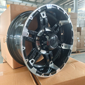 Hợp kim Trailer bánh xe 4x4 offroad sâu món ăn thiết kế rim 13 "14" <span class=keywords><strong>16</strong></span> "5/6 Lugs <span class=keywords><strong>x</strong></span> 139.7 Hợp Kim Bánh xe cao tải - Product Image 2