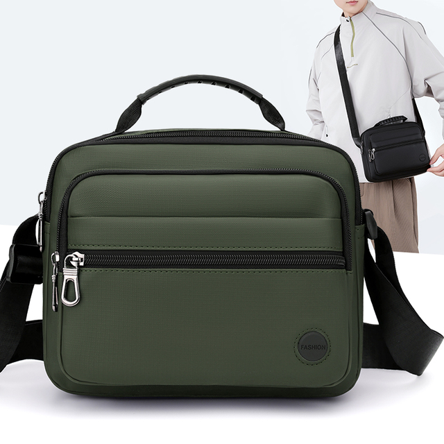 Fashion Tactical Waterproof Sling Bag Cell Phone Oem Nylon Custom logo Messenger Bag Large Capacity Luxury Crossbody Bag Men