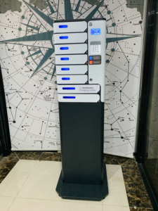 Y2 Power Uvc 8 Bay Oplaadkast <span class=keywords><strong>PL</strong></span>-UV08-Y2 Aan De Muur Gemonteerde Tablet Oplaadkast Voor Kantoorevenementen Beveiligd Laadstation - Product Image 2