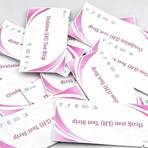 Bandelette de <span class=keywords><strong>test</strong></span> d'<span class=keywords><strong>ovulation</strong></span> LH rapide, prédicteur de fertilité, <span class=keywords><strong>test</strong></span> urinaire en une étape, auto-<span class=keywords><strong>test</strong></span> à domicile, kit d'<span class=keywords><strong>ovulation</strong></span> IVD, vente en gros OEM - Product Image 5