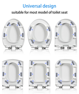 Pare-chocs de bidet et kits de pare-chocs de siège modernes <span class=keywords><strong>pour</strong></span> <span class=keywords><strong>WC</strong></span> à poser au sol, salle de bain et appartement - Product Image 5