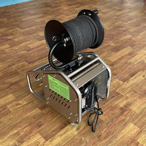 Nettoyeur de tuyaux <span class=keywords><strong>haute</strong></span> <span class=keywords><strong>pression</strong></span> électrique 220V 13bar 25lpm avec pistolet <span class=keywords><strong>haute</strong></span> <span class=keywords><strong>pression</strong></span> et enrouleurs de tuyaux pour le nettoyage de restaurants communautaires - Product Image 3