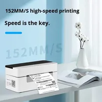 Imprimante d'étiquettes de livraison express USB Xprinter XP-D463B transfrontalière, imprimante thermique d'étiquettes de codes-barres, machine d'étiquetage, taille maximale du papier 108 mm
