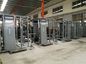 Thiết bị tập thể dục thương mại Squat Rack điện lồng đa chức năng huấn luyện viên kết hợp LD-9078 - Product Image 3