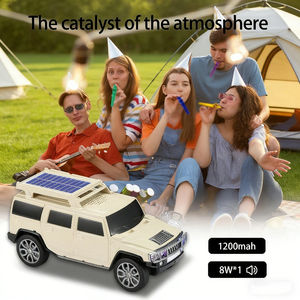 Altavoz Bluetooth Inalámbrico Solar Revolucionario Alecter, ABS+Silicona, 1200mAh, Estilo Moderno para Vehículos, Reproducción TF/USB Tipo-C - Product Image 3