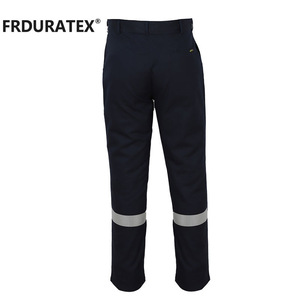 Pantalon de travail ignifuge Frduratex pour homme, 100 % coton, design fendu, pour les industries pétrochimiques et minières - Product Image 4
