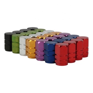 Tapas de Válvula de Neumático Hexagonales de Aluminio, Universales para Automóvil, Motocicleta, Bicicleta, Multicolores, Logotipo Personalizado, Paquete de 4 Piezas - Product Image 4